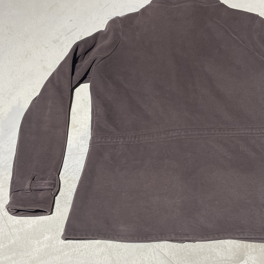 Carhartt Women's WK111 Sherpa Lined Collar Full Zip Jacket Brown SZ Large VTG - Picture 12 of 12